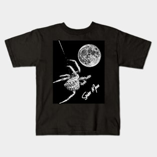 Spider Moon Kids T-Shirt